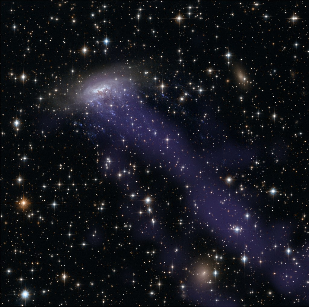 NASA's Hubble Finds Life is Too Fast, Too Furious for This Runaway Galaxy