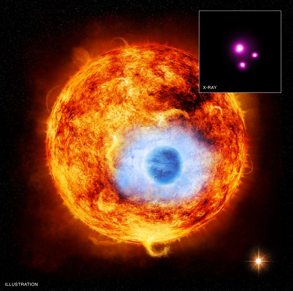 Exoplanet HD 189733b Eclipses Parent Star (NASA, Chandra, 07/29/13)