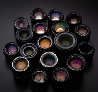 different kinds of camera lens